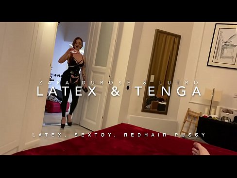 ❤️ Redheaded stepsister in latex costume yakasvirwa na stepbrother ️❌  ❤